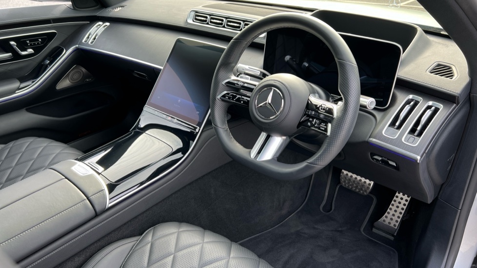 Compare Mercedes-Benz S Class S500l 4Matic Amg Line Prem Exec 9G-tronic KN23HHD Silver