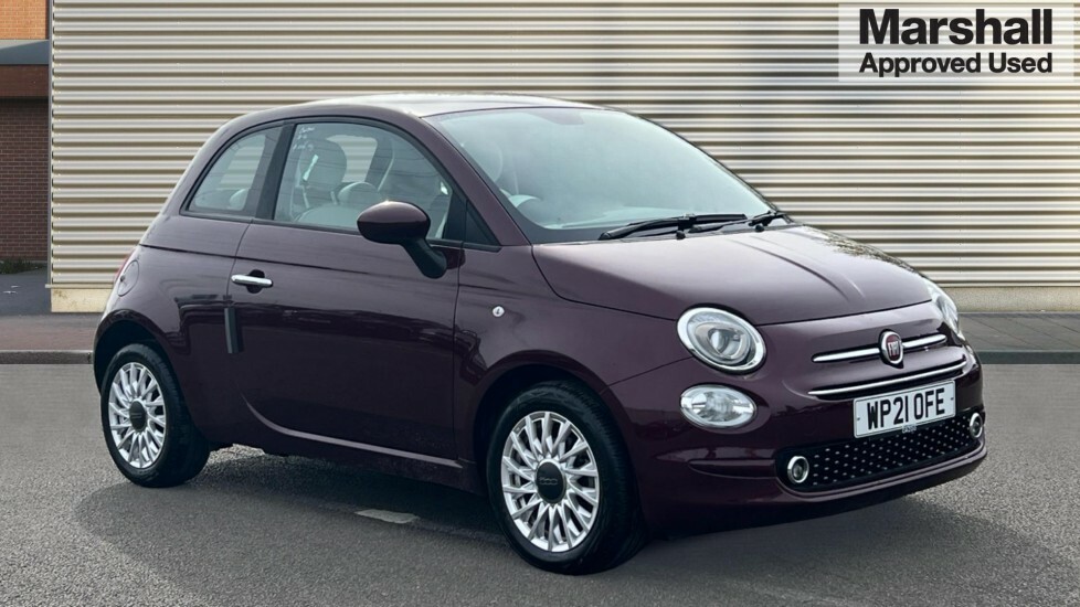 Compare Fiat 500 Lounge WP21OFE Red