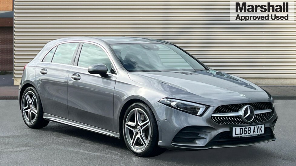 Compare Mercedes-Benz A Class A250 Amg Line Premium Plus LD68AYK Grey