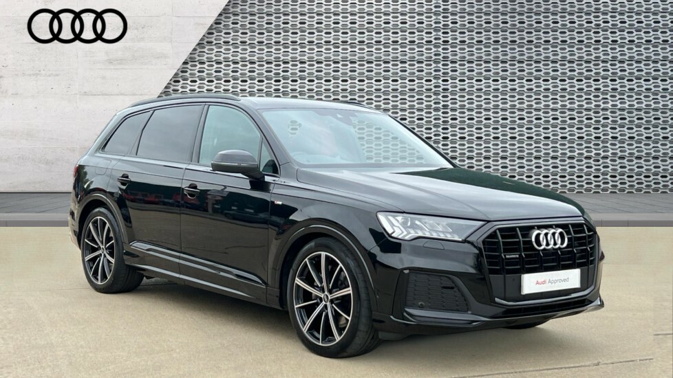 Compare Audi Q7 Audi Estate 50 Tdi Quattro Black Edition KT23OMF Black