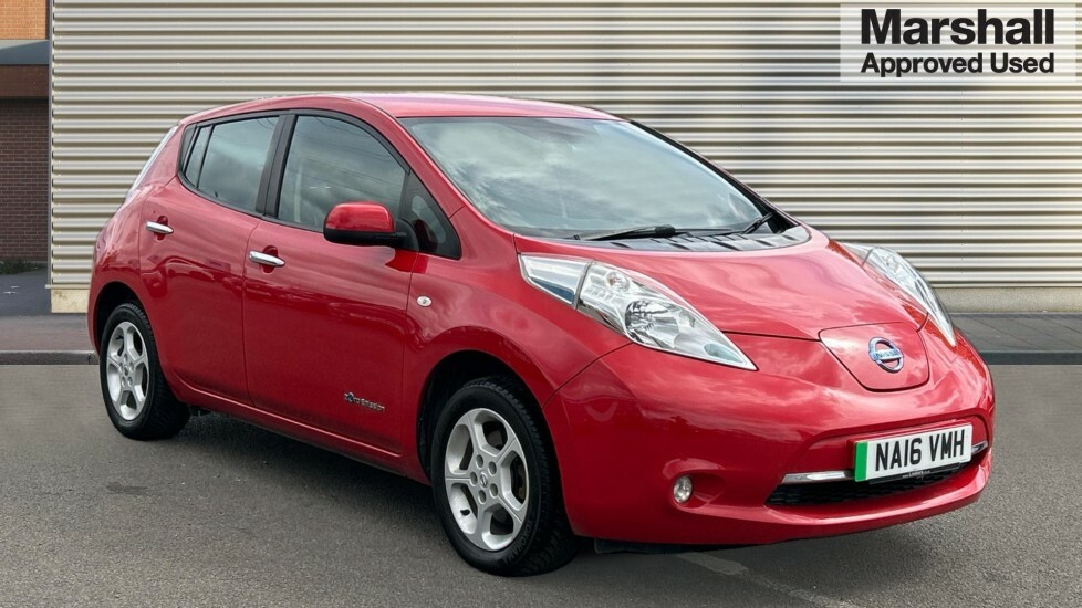 Compare Nissan Leaf Acenta NA16VMH Red