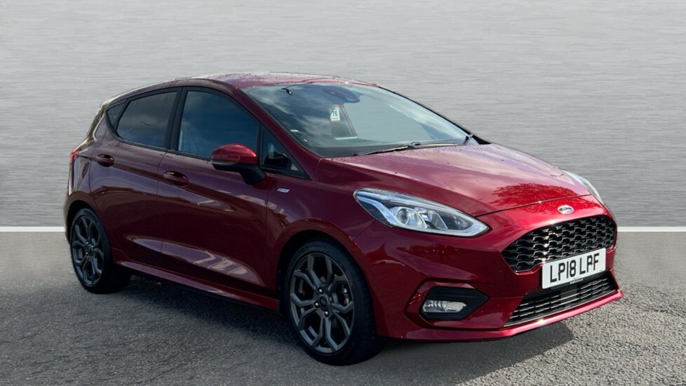 Ford Fiesta 1.0 Ecoboost 140 St-line Red #1
