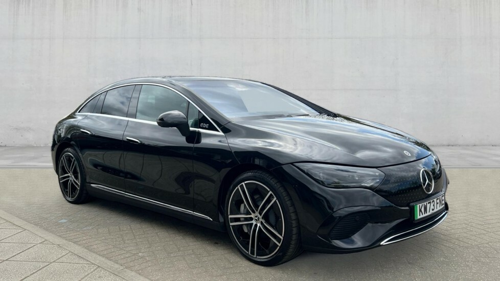 Compare Mercedes-Benz EQE 300 180Kw Exclusive Luxury 89Kwh Saloon KW73FNE Black