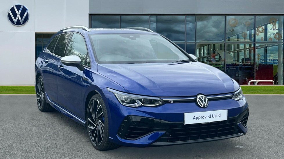 Compare Volkswagen Golf Estate 2.0 Tsi R 4Motion Dsg KY23OKO Blue