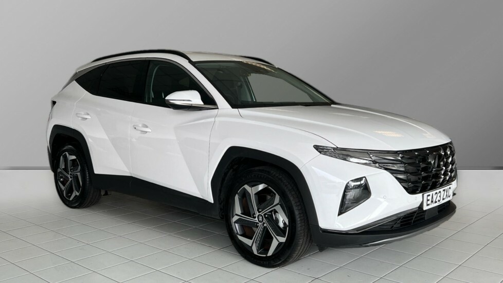 Compare Hyundai Tucson 1.6 T-gdi Hybrid 230Ps Premium Au EA23ZXC White