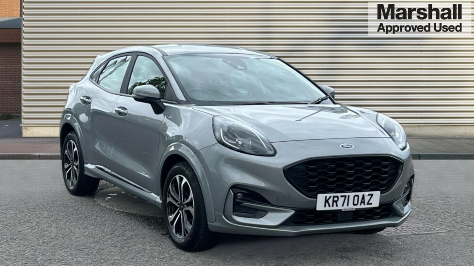 Compare Ford Puma 1.0 Ecoboost Hybrid Mhev St-line Dct KR71OAZ Silver