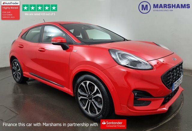 Compare Ford Puma 1.0 St-line Mhev 124 Bhp GX70GYJ Red
