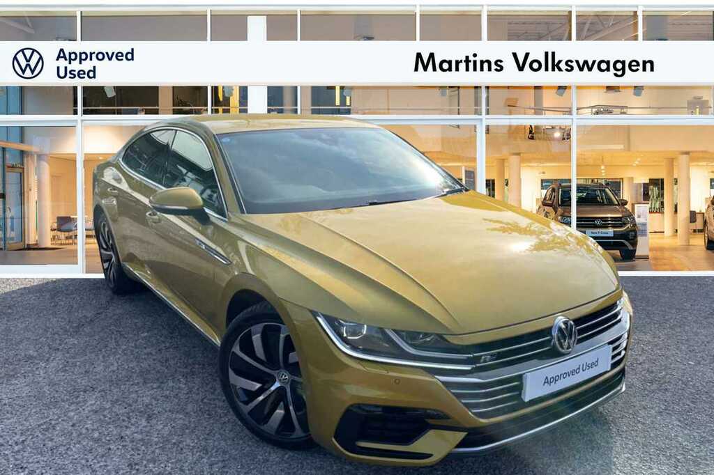 Compare Volkswagen Arteon 2.0 Tsi R-line 190Ps Dsg KS67HVA Yellow