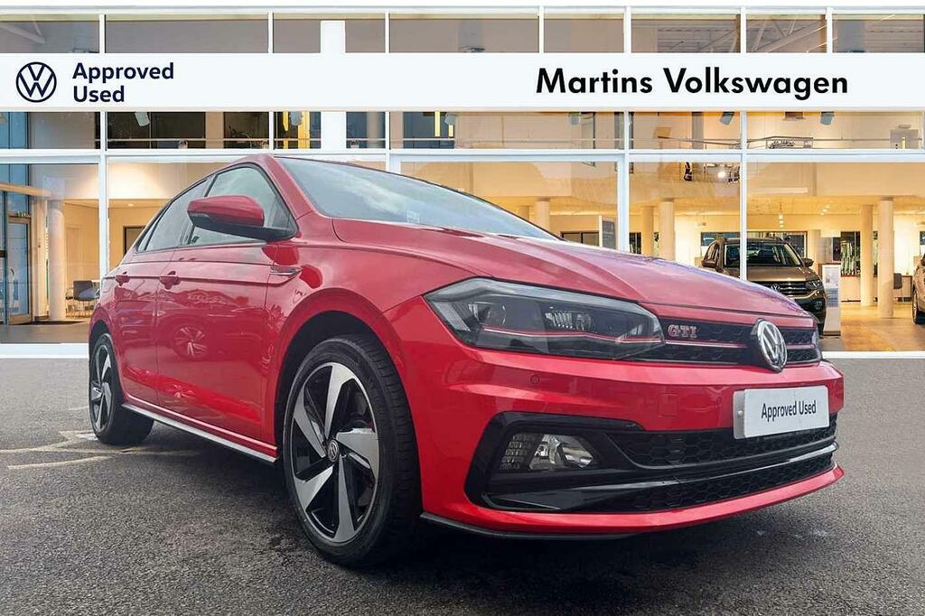 Compare Volkswagen Polo Mk6 Hatchback 2.0 Tsi 200Ps Gti Plus Dsg YW19YGD Red