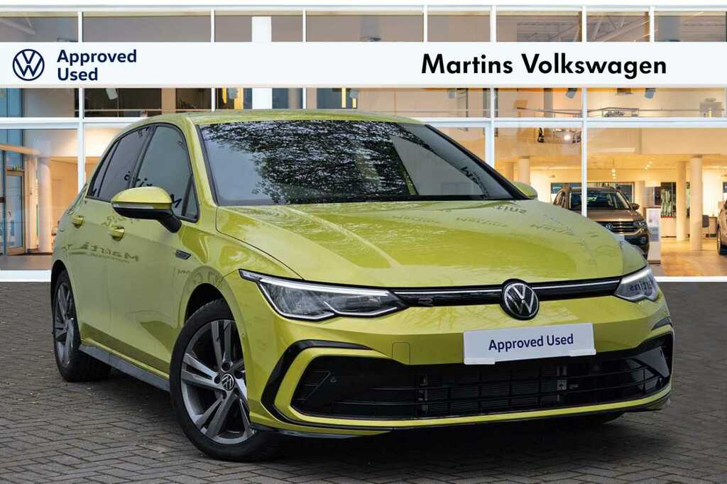 Compare Volkswagen Golf Mk8 Hatchback 1.5 Etsi 150 R-line Evo Dsg RE24KVD Yellow