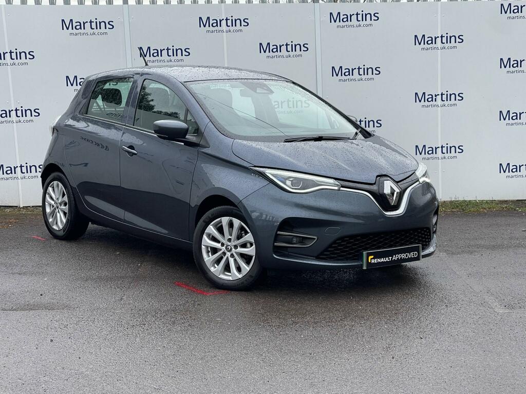 Compare Renault Zoe Zoe Iconic Rapid Charge Ev 50 HV71NWC Grey