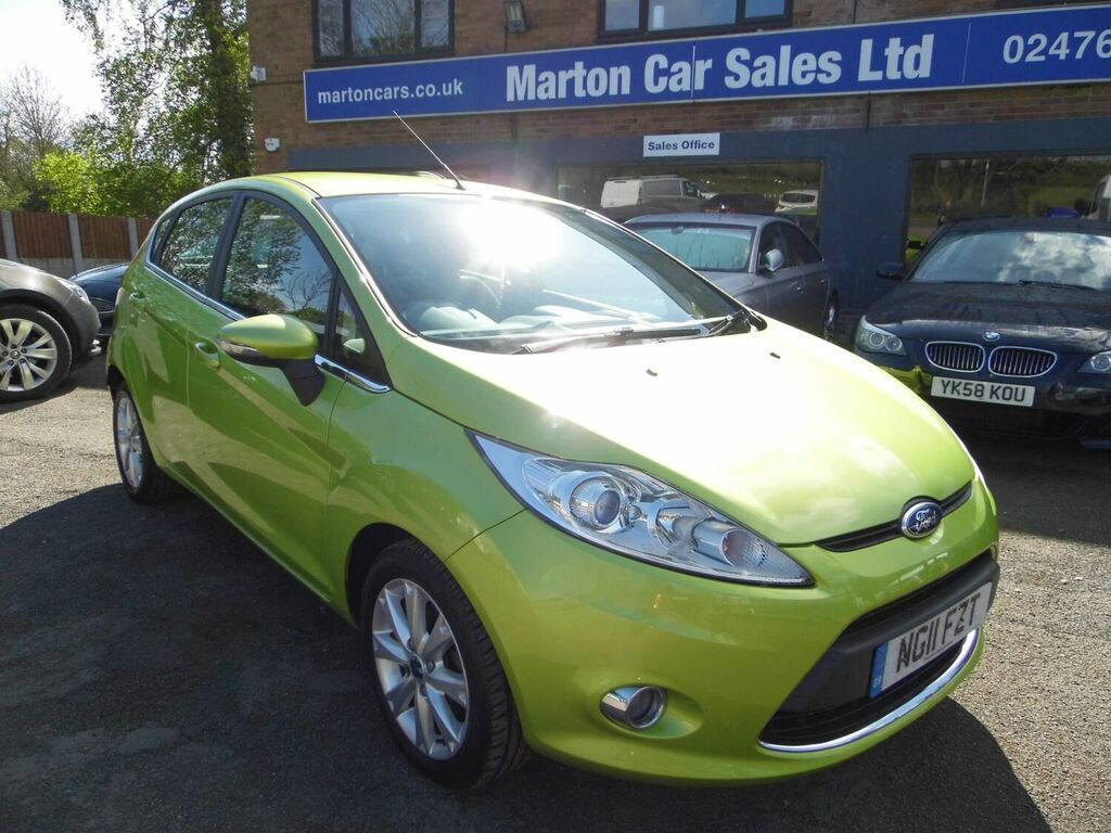 Compare Ford Fiesta 1.4 Zetec NG11FZT Green