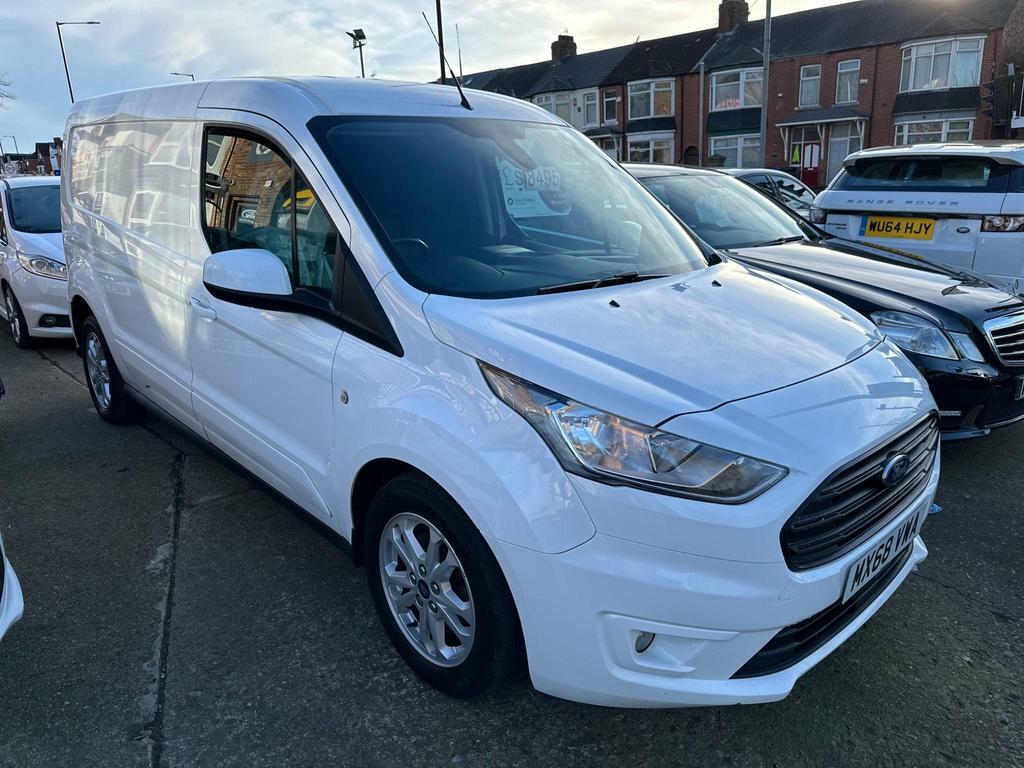 Compare Ford Transit Connect Connect 1.5 240 Ecoblue Limited L2 Euro 6 Ss MX68VWA White
