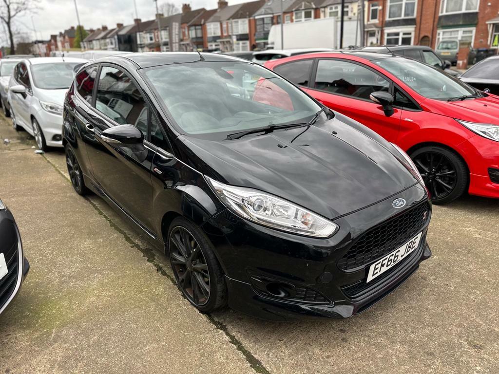 Compare Ford Fiesta 1.0T Ecoboost St-line Euro 6 Ss EF66JBE Black