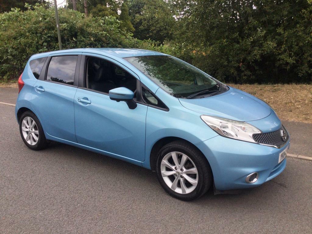 Compare Nissan Note 1.2 Dig-s Tekna Cvt Euro 5 Ss YK14UUF Blue