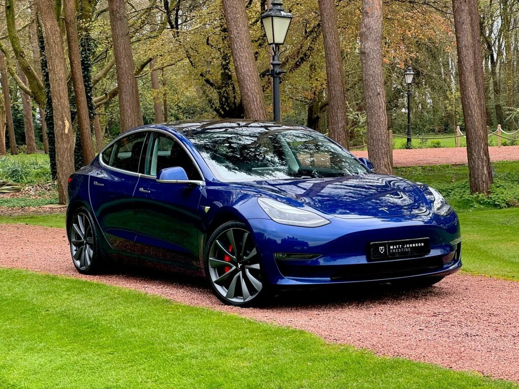 Tesla Model 3 Performance Awd Blue #1