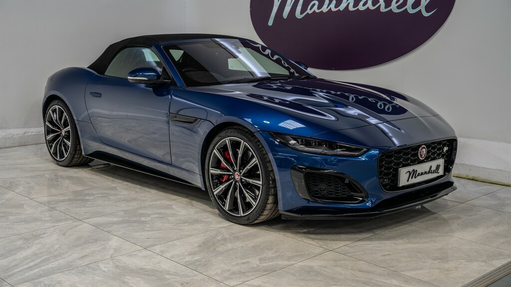 Jaguar F-Type 5.0 V8 R Convertible Awd Euro 6 S Blue #1