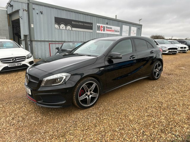 Compare Mercedes-Benz A Class 2.0 A250 Blueefficiency Engineered By Amg 211 B SG14BJJ Black
