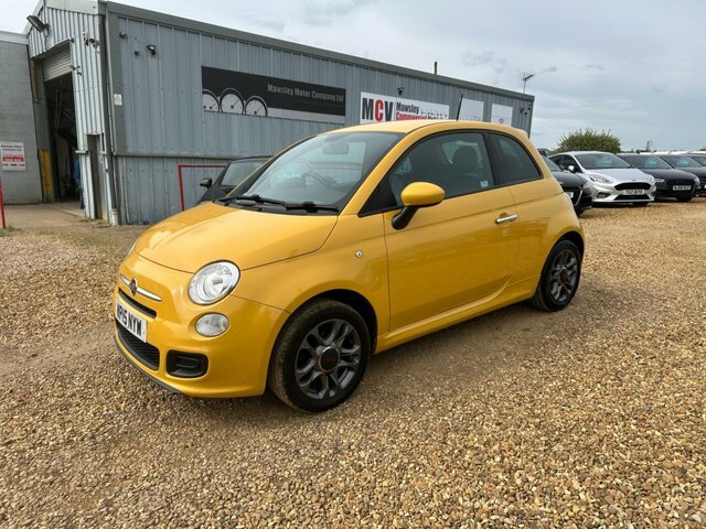 Compare Fiat 500 1.2 S 69 Bhp WP15NYW Yellow