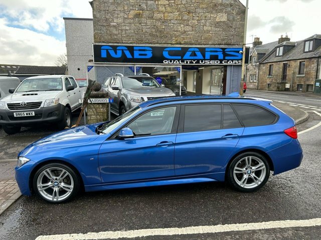 Compare BMW 3 Series 2.0 320D M Sport Touring 181 Bhp YJ64YEF Blue
