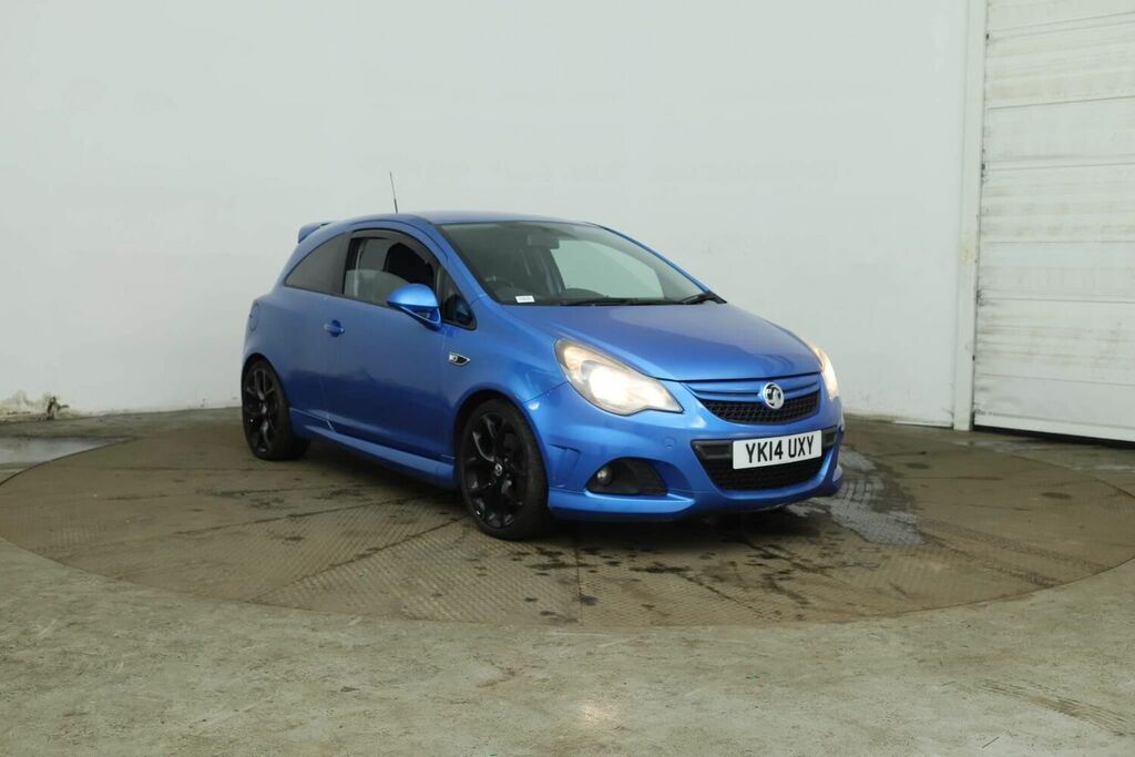 Compare Vauxhall Corsa Vxr YK14UXY Blue