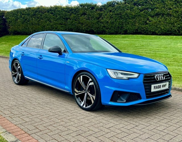 Compare Audi A4 2.0 Tdi Black Edition RA68WWF Blue