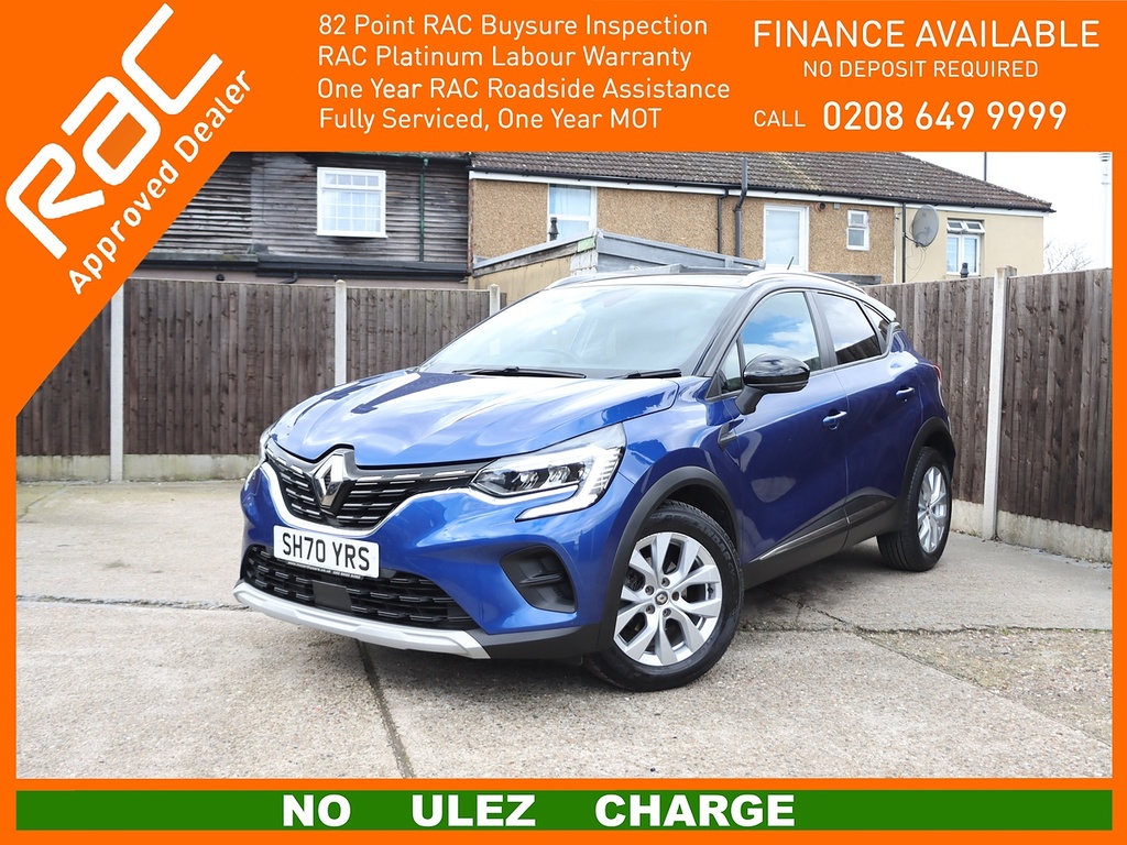 Compare Renault Captur Tce Iconic SH70YRS Blue