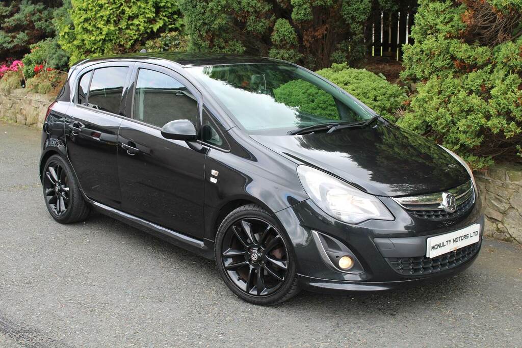 Compare Vauxhall Corsa 1.2 Limited Edition BL14FFC Black