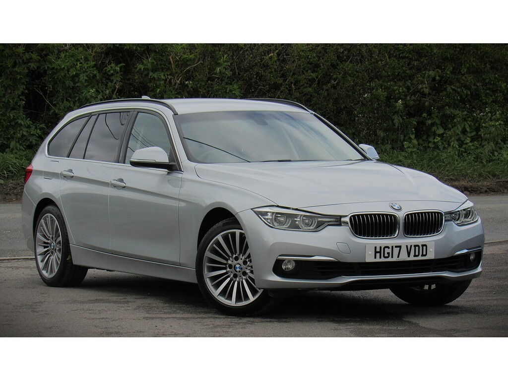 Compare BMW 3 Series 2.0 Luxury Touring Xdrive Euro 6 HG17VDD Silver