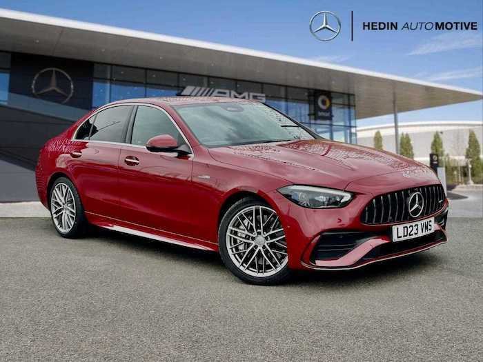 Compare Mercedes-Benz C Class C43 4Matic Premium 9G-tronic LD23VMS Red