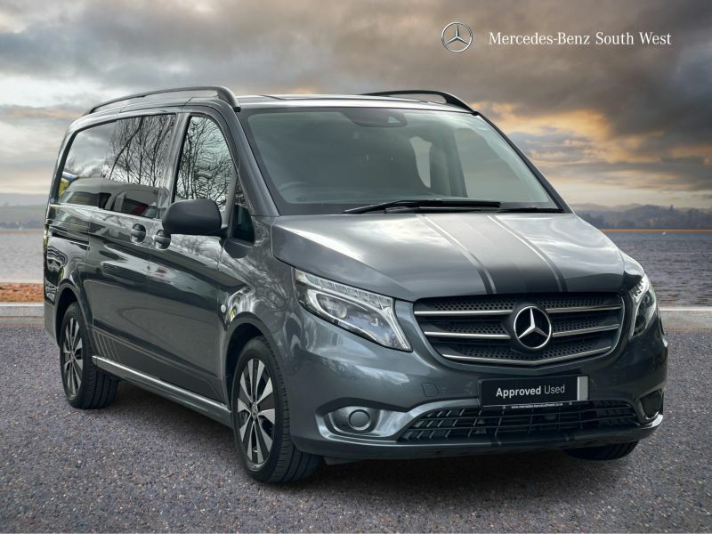 Mercedes-Benz Vito 2.1 119 Cdi Bluetec Crew Van G-tronic Rwd Euro 6 Grey #1