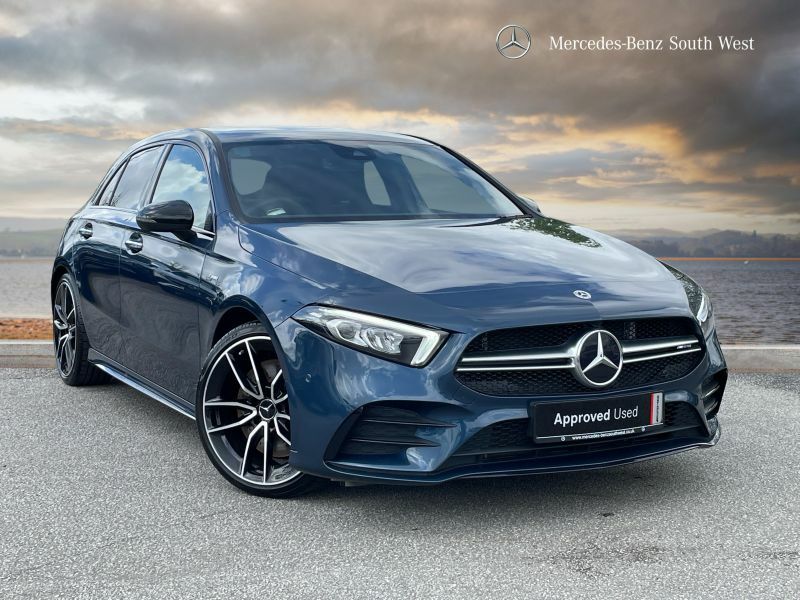 Compare Mercedes-Benz A Class Amg A 35 Premium 4Matic Edition RE22YKP Blue