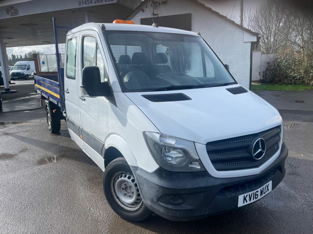 Mercedes-Benz Sprinter Chassis Cab White #1
