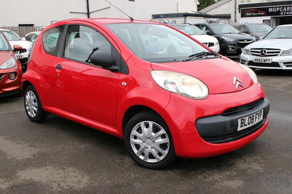 Compare Citroen C1 C1 Vibe BL08FYP Red