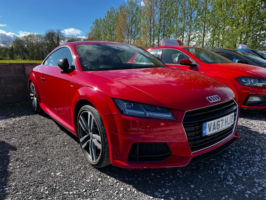 Audi TT 1.8 Tfsi S Line Coupe Euro 6 S Red #1