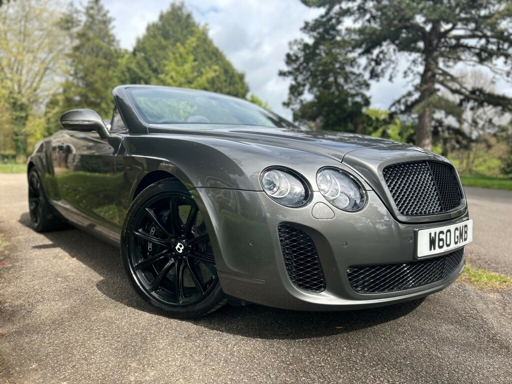 Compare Bentley Continental 2011 60 Supersports W60GMB 
