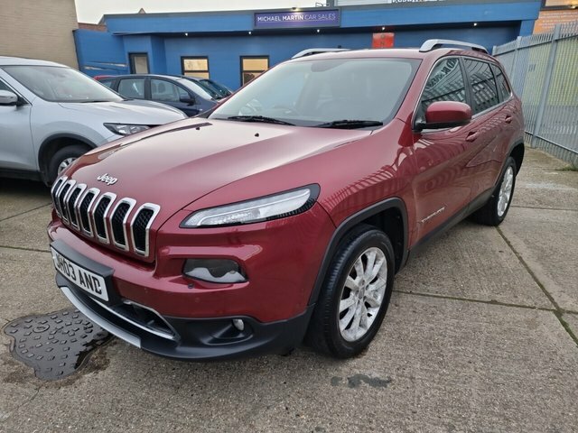 Compare Jeep Cherokee 2.0L M-jet Limited 168 Bhp JH03AND Red