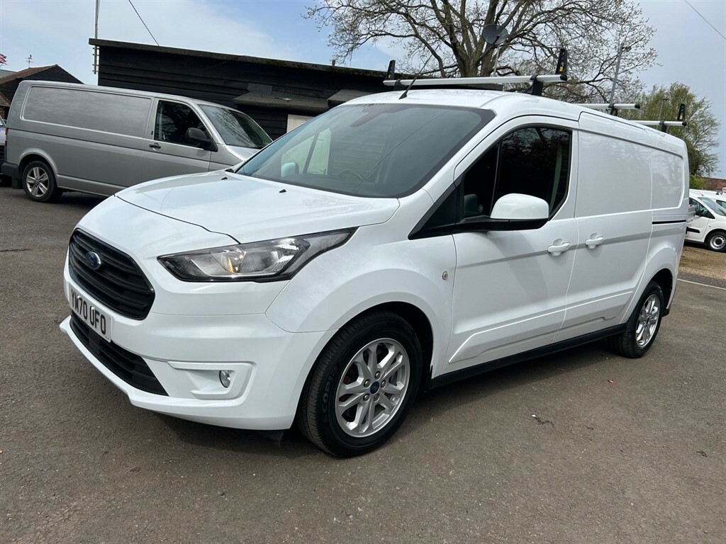 Compare Ford Transit Connect 1.5L 1.5 240 Ecoblue Limited L2 Euro 6 Ss YM70OFO White