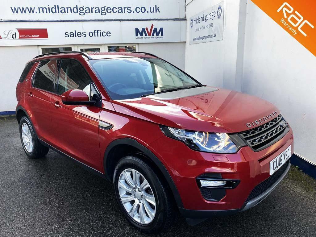 Compare Land Rover Discovery Sport Sd4 Se Tech CU15XEC Red