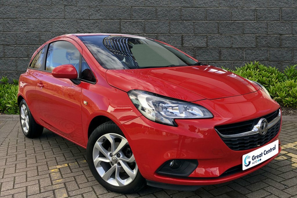 Compare Vauxhall Corsa 1.4 Energy 89 Bhp BC68BHD Red