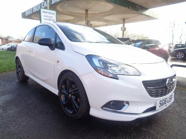 Compare Vauxhall Corsa Limited Edition Ss SG16LEF White