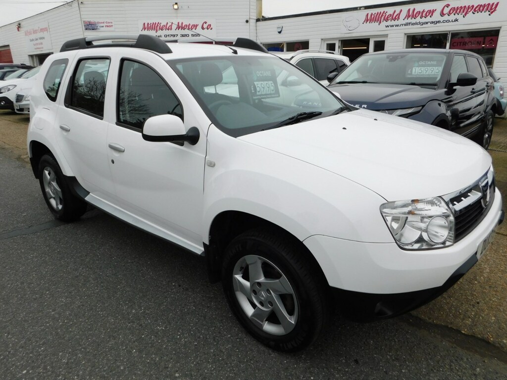 Compare Dacia Duster 1.5 Dci 110 Laureate Great Value Free Tax DU13ETY White