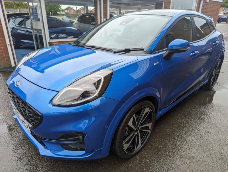 Compare Ford Puma 1.0 Ecoboost Hybrid Mhev 155 St-line X 1St Ed EO20KZY Blue