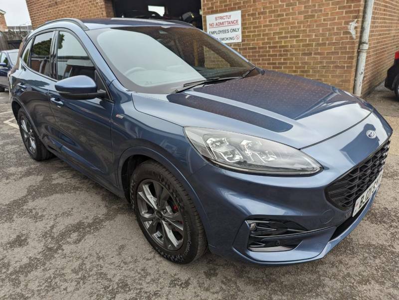 Compare Ford Kuga 2.0 Ecoblue Mhev St-line Edition BJ21SYT Blue
