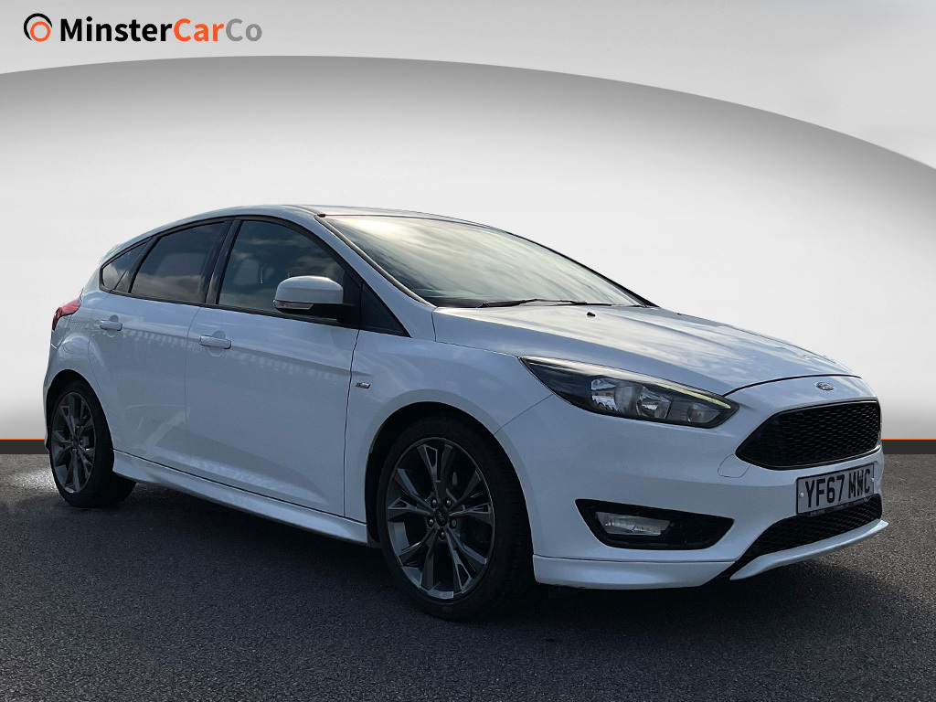 Compare Ford Focus St-line YF67MWC White