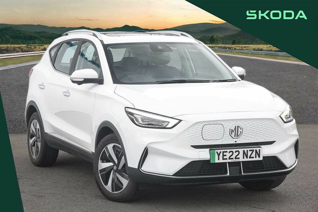 Compare MG ZS 130Kw Trophy Ev 51Kwh YE22NZN White
