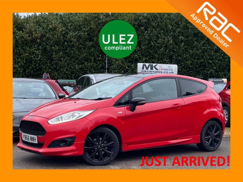 Compare Ford Fiesta 1.0 Ecoboost 140 St-line Red Yb66wwh YB66WWH Red