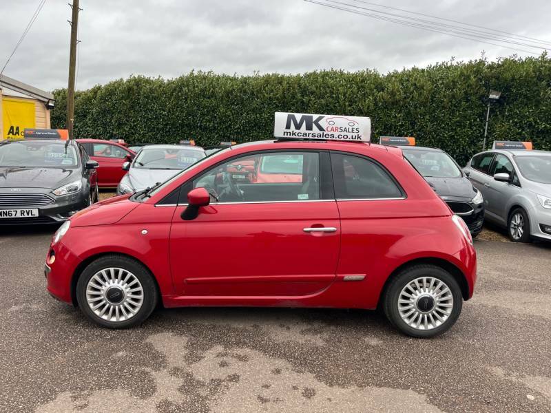 Compare Fiat 500 0.9 Twinair Lounge Ey14ahp EY14AHP Red