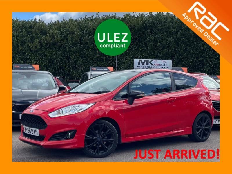 Compare Ford Fiesta 1.0 Ecoboost 140 Zetec S Red Ky66oah KY66OAH Red
