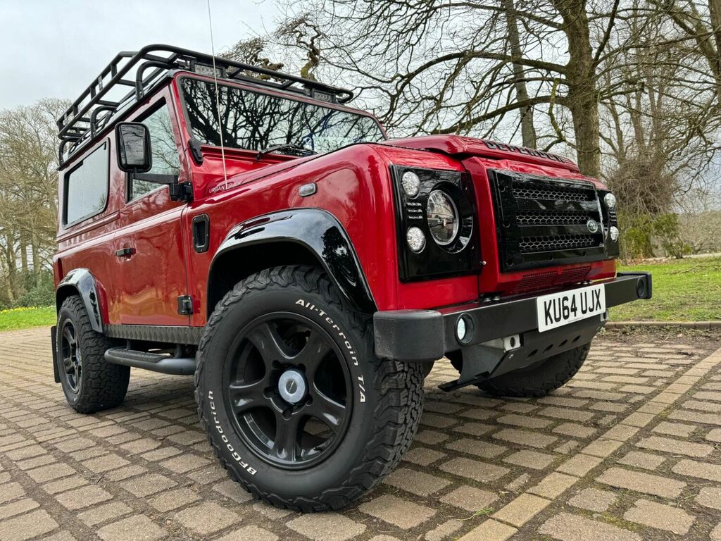 Land Rover Defender 90 Mpv Red #1